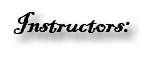 Instructors: 